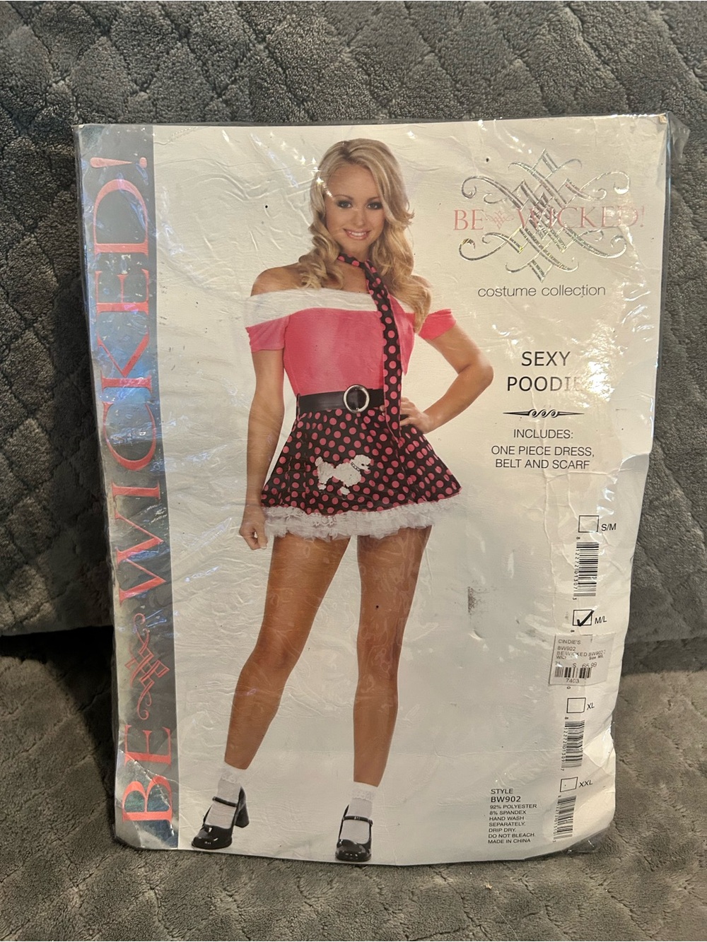 Be Wicked Poodle Mini Dress Costume Halloween